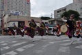 Okinawan Taiko Drummers Royalty Free Stock Photo