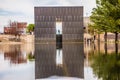 Oklahoma city bombing memorial Royalty Free Stock Photo