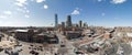 Oklahoma city bricktown/downtown panorama