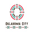 Oklahoma city logo.