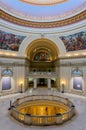 Interior view of the State Capitol of Oklahoma in Oklahoma City Royalty Free Stock Photo