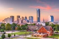 Oklahoma City, Oklahoma, USA downtown skyline Royalty Free Stock Photo