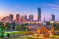 Oklahoma City, Oklahoma, USA Skyline Royalty Free Stock Photo