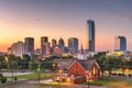 Oklahoma City, Oklahoma, USA Skyline Royalty Free Stock Photo