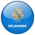Oklahoma flag button