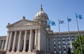 Oklahoma State Capital building. Royalty Free Stock Photo