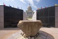 Oklahoma state capitol building USA Royalty Free Stock Photo