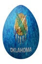 Oklahoma state flag Easter Egg, Oklahoma Happy Easter