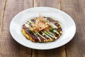 Okonomiyaki, japanese savory pancake