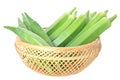 Okra fruit Royalty Free Stock Photo