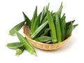 Okra fruit Royalty Free Stock Photo