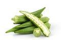 Okra Royalty Free Stock Photo