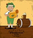 Oktober fest card