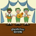 Oktober fest card Royalty Free Stock Photo