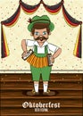 Oktober fest card