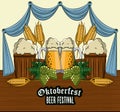 Oktober fest card