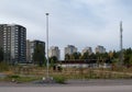 6 Oktober, 2023. Kronandalen area in Lulea, Norrbotten Sweden. The area will be the newest and biggest residential area