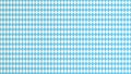 Oktoberfest background with blue Bavarian check seamless pattern, flag of Bavaria on white fabric canvas for Germany Royalty Free Stock Photo