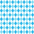 Oktoberfest background for wrapping paper, tablecloth. Octoberfest seamless pattern with blue rhombuses Royalty Free Stock Photo