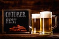 Oktoberfest beer Royalty Free Stock Photo