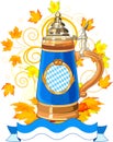 Oktoberfest Celebration design Royalty Free Stock Photo