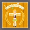 Oktoberfest Festival Celebration Poster Symbol