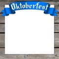 Oktoberfest frame - great as restaurant pricelist