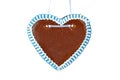 Oktoberfest gingerbread heart