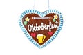 Oktoberfest gingerbread heart