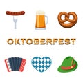 Oktoberfest icon set