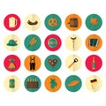 oktoberfest icons. Vector illustration decorative design Royalty Free Stock Photo