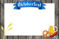 Oktoberfest frame - great as restaurant pricelist