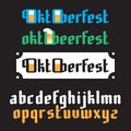 Oktoberfest lettering