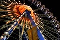 Oktoberfest Munich by night Royalty Free Stock Photo