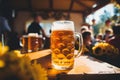 Oktoberfest party AI generated