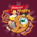 Oktoberfest party flyer