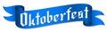 Oktoberfest - ribbon and gothic font