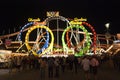Oktoberfest Roller Coaster Royalty Free Stock Photo