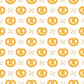 Oktoberfest seamless pattern. Octoberfest textures. Vector illustration Royalty Free Stock Photo