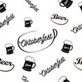 Oktoberfest seamless pattern