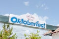 Oktoberfest sign Royalty Free Stock Photo