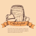 Oktoberfest vector illustration