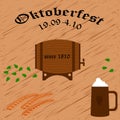 Oktoberfest vector poster