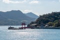 Okuno-jima Island Second Pier. Hiroshima Prefecture, Japan