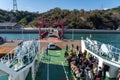 Okuno-jima Island Second Pier. Hiroshima Prefecture, Japan