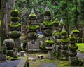 Okunoin Cemetery on Mt. Koya in Japan