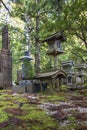 Okunoin Cemetery, one of Japan s most sacred sites, Koyasan, Japan.