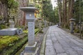 Okunoin Cemetery, one of Japan s most sacred sites, Koyasan, Japan.