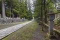 Okunoin Cemetery, one of Japan s most sacred sites, Koyasan, Japan.