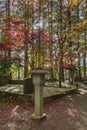 Okunoin Cemetery, one of Japan s most sacred sites, Koyasan, Japan.